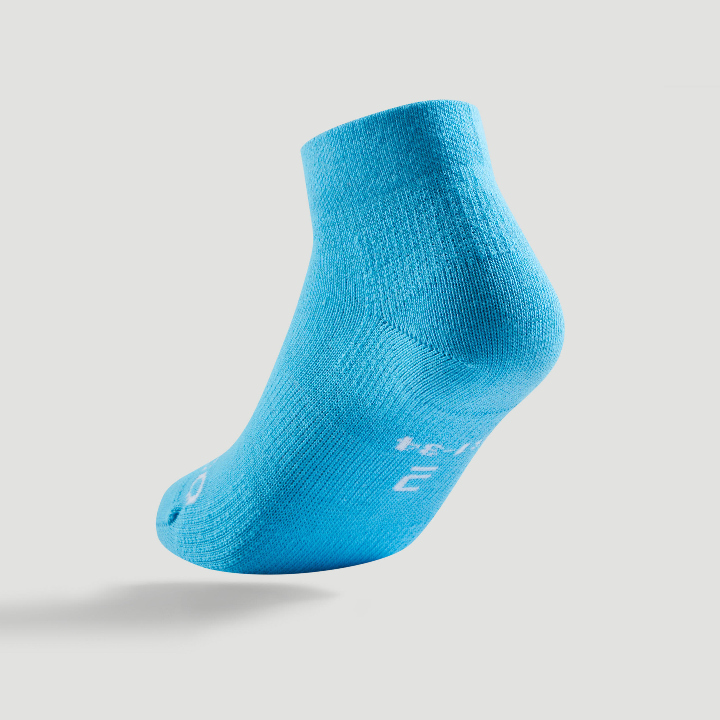 Kids' Mid Sports Socks RS 160 Tri-Pack - Turquoise 7/8