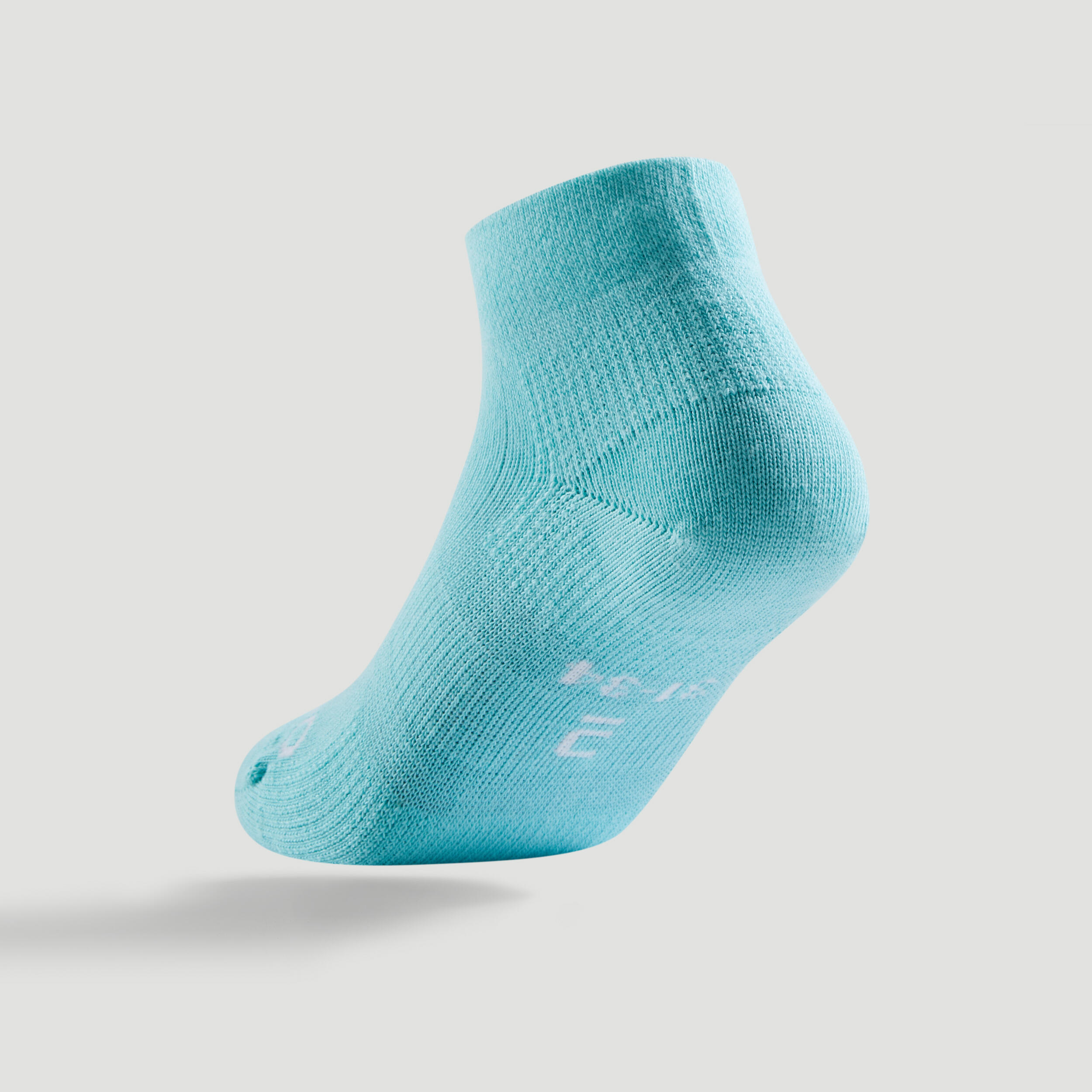 Kids' Mid Sports Socks RS 160 Tri-Pack - Turquoise 5/8