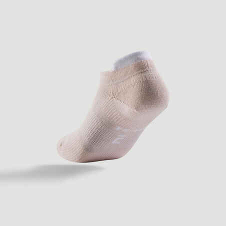 Kids' Low Sports Socks Tri-Pack RS 160 - Purple/Peach/Pink