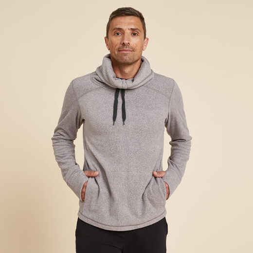 
      Men's Fleece Yoga Sweatshirt - Dark Grey
  