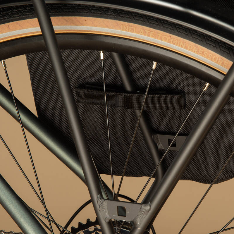 Alforja impermeable portaequipajes de bicicleta 500 Riverside 20L - negro -  Decathlon