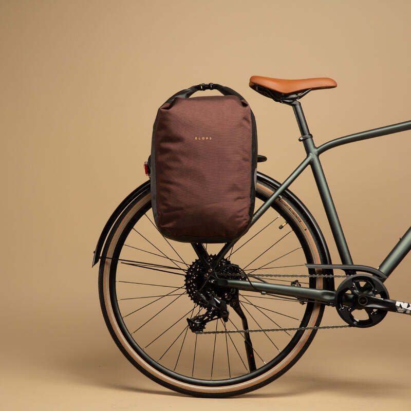 Kerékpáros táska 500-as, csomagtartóra, 20 l, vízhatlan