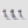 Čarape za tenis RS500 srednje visoke 3 para bijele 