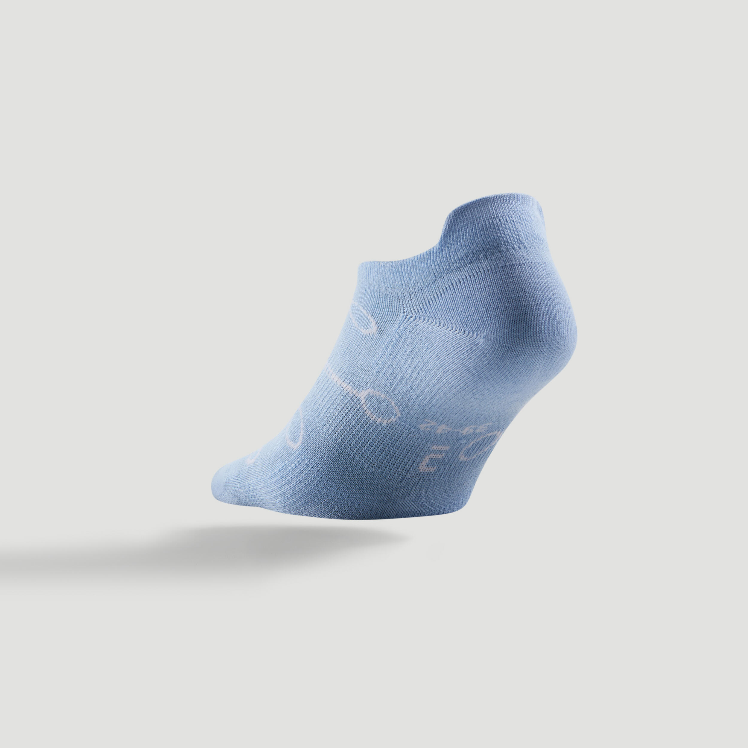 CHAUSSETTES DE SPORT BASSES ARTENGO RS 160 CIEL BLEU ROSE DEPAREILLE LOT DE 3 10/23