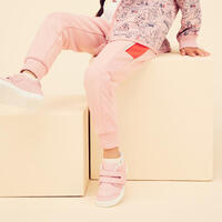 Pantalón ajustable transpirable niños - 500 rosa 