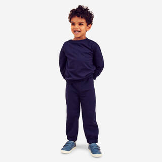 Kids Basic Baby Gym Tracksuit - Navy Blue