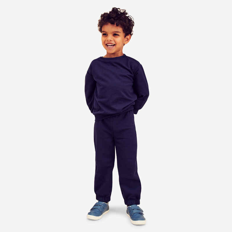 Kids' Tracksuit Basic - Navy Blue