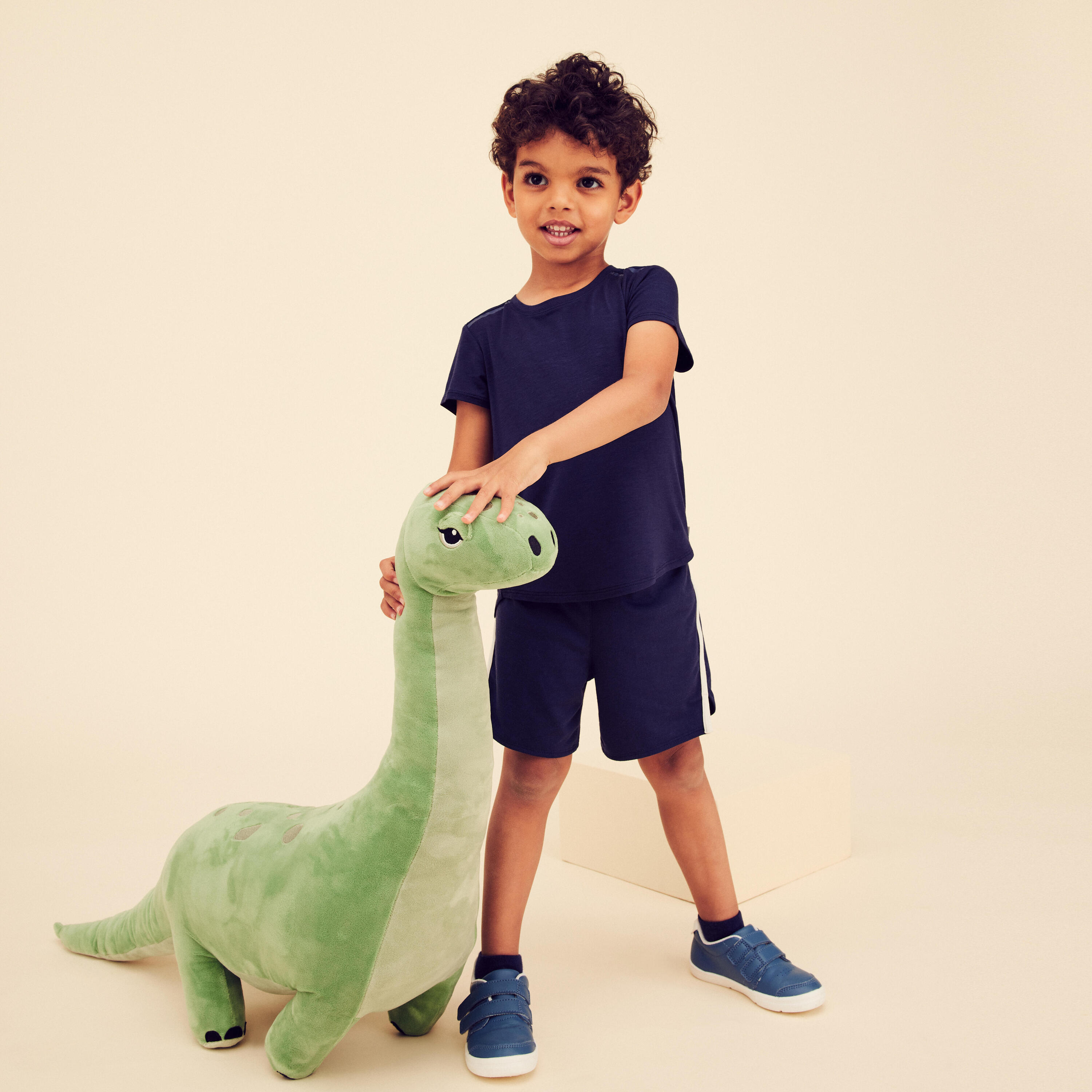 Short de sport ajustable enfant – 500 bleu 8/9