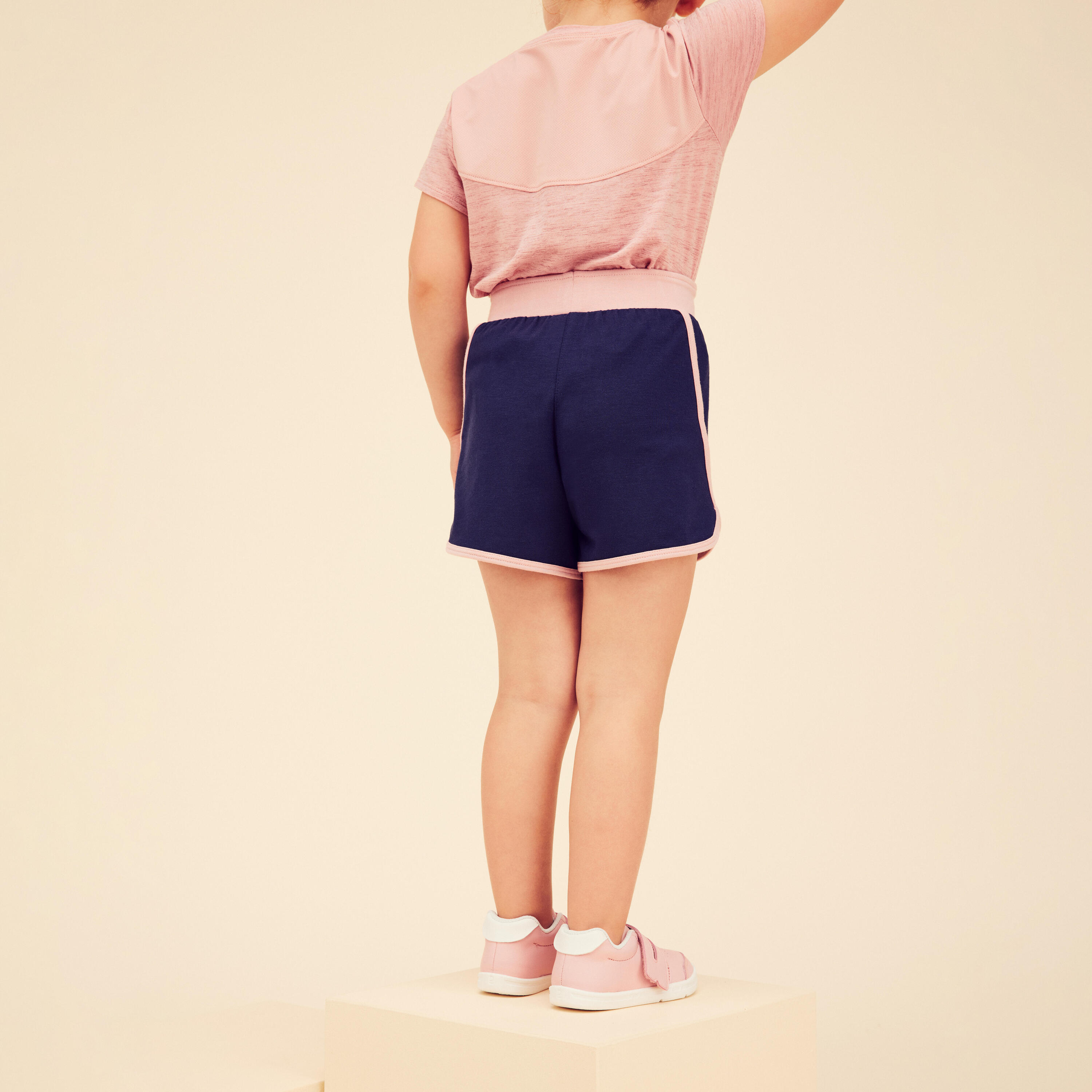 Shorty 500 Niños Azul Marino Ajustable Transpirable 2/6