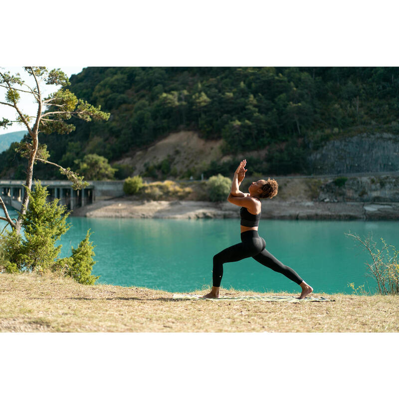 Mallas de yoga Seamless tobillera Kimjaly Mujer negro