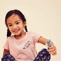 Kids' Cotton T-Shirt Basic - Pink