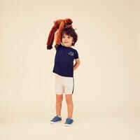 Kids' Unisex Cotton Multisport T-Shirt - Navy Blue