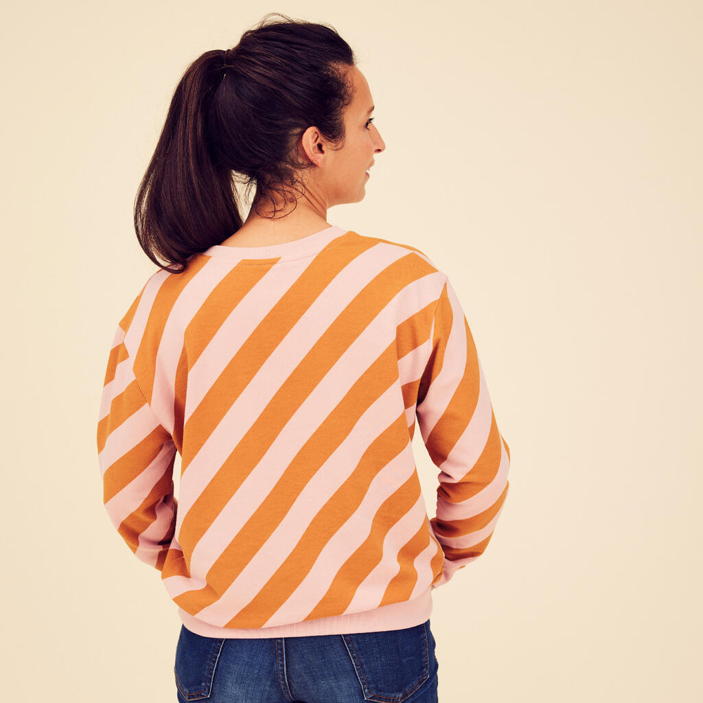 Sweatshirt Mini Me - Pink/Ochre