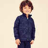 Wendejacke 500 Kinder marineblau 