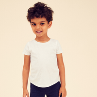 T-shirt bébé coton - Basique Blanc