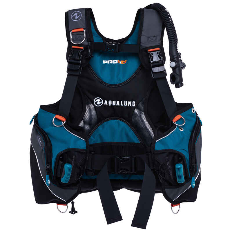 Scuba Diving Buoyancy Compensator PRO HD blue Decathlon