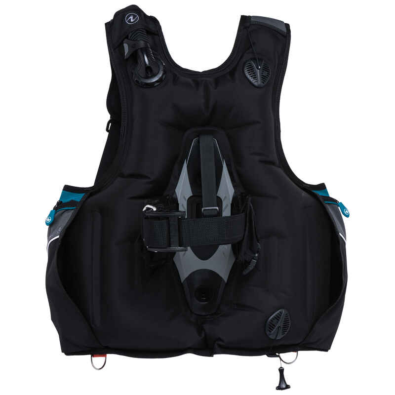 Scuba Diving Buoyancy Compensator PRO HD blue Decathlon