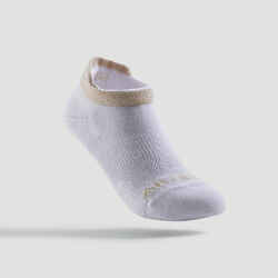 Χαμηλές παιδικές κάλτσες τένις RS 160, 3 ζεύγη - Λευκό