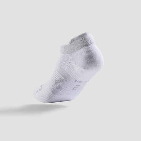 Kids' Low Tennis Socks Tri-Pack RS 160 - Bright White