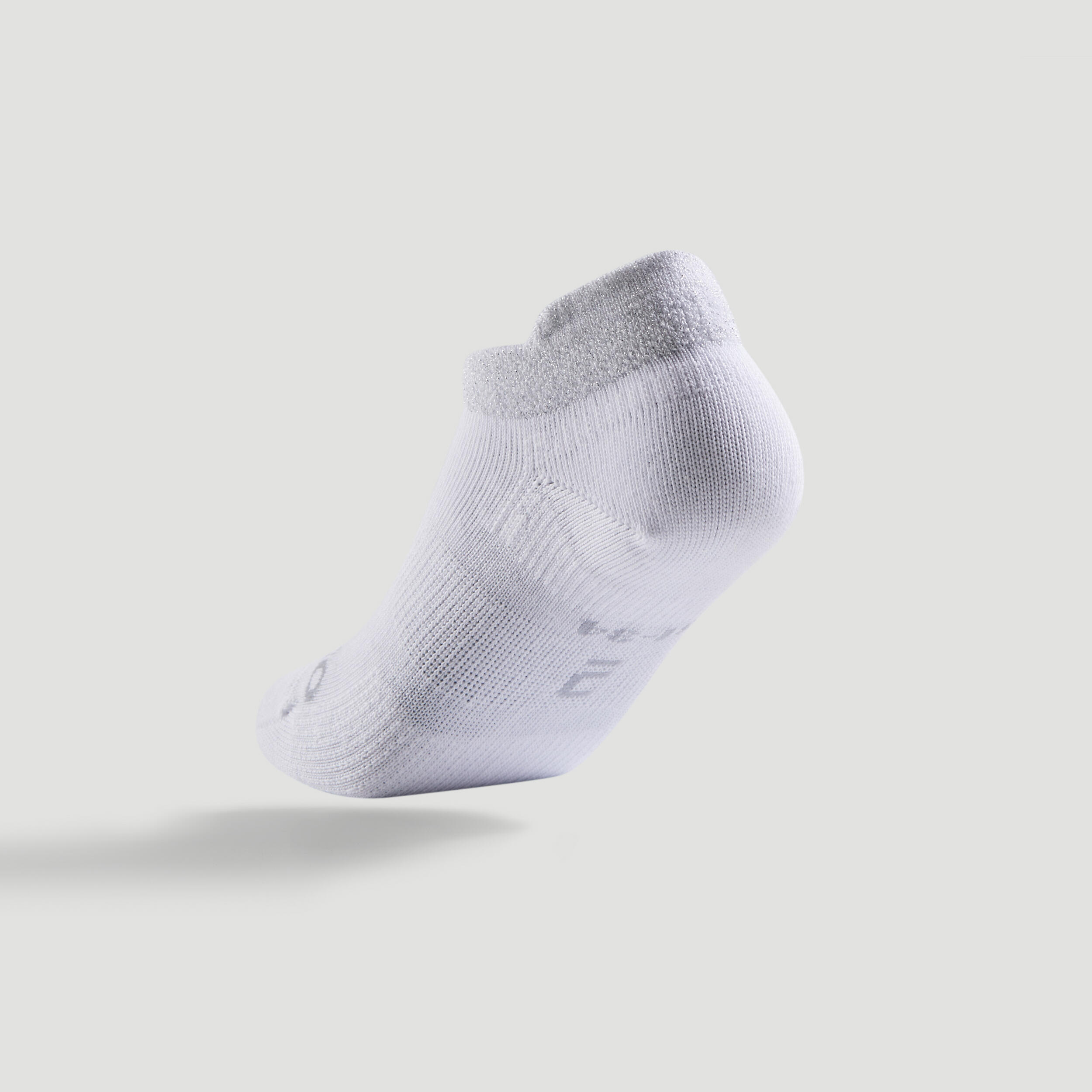Kids' Low Tennis Socks x3 - RS 160 White - ARTENGO