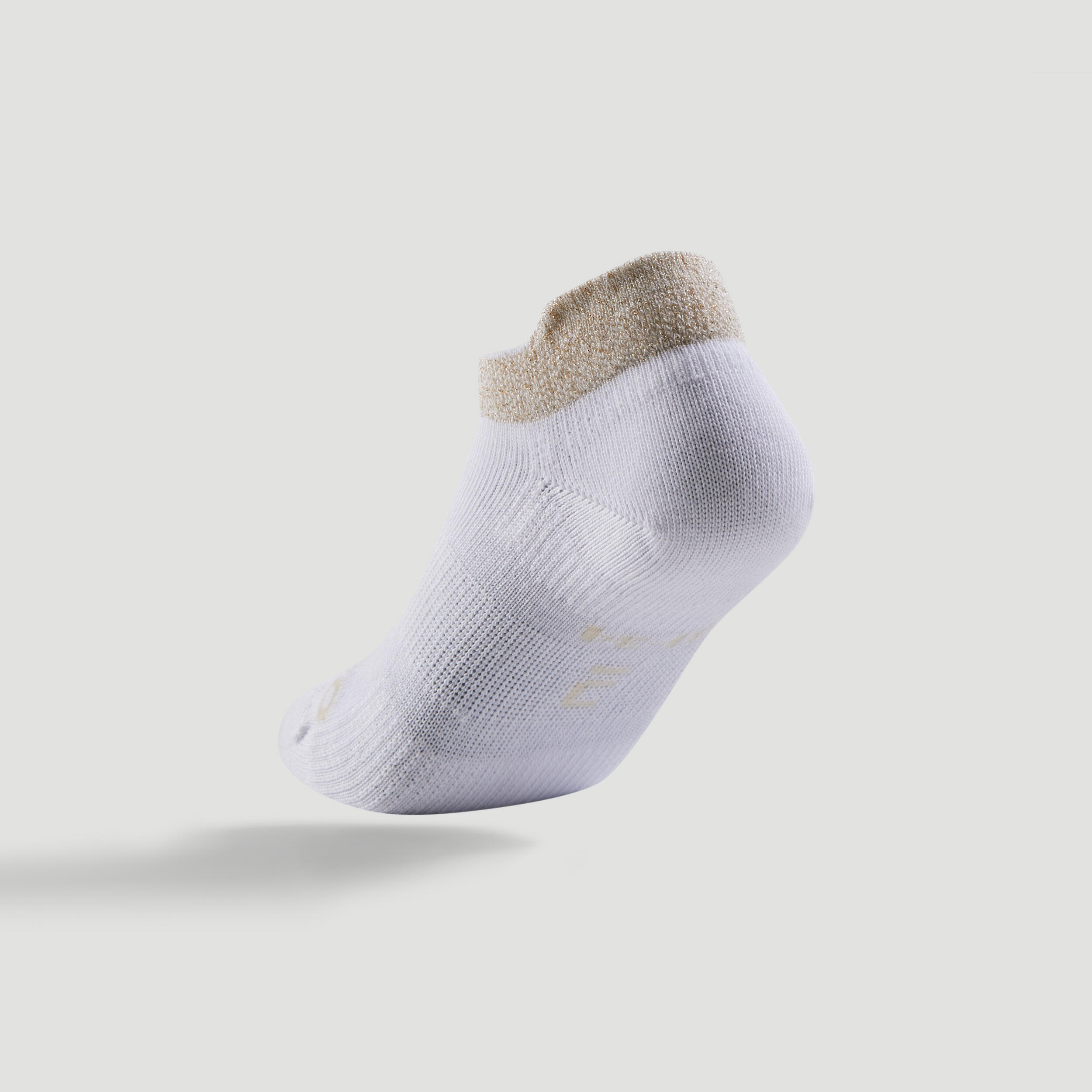 Kids' Low Tennis Socks x3 - RS 160 White - ARTENGO