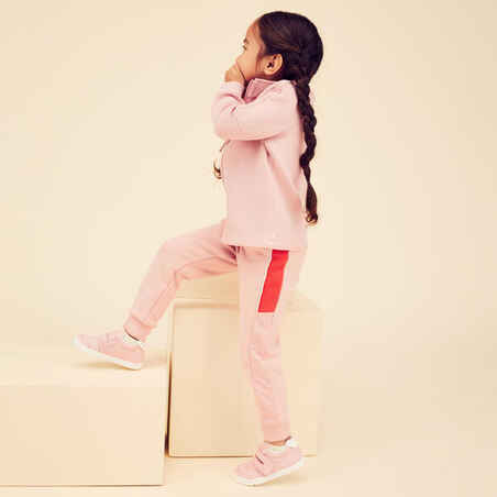Kids' Reversible Jacket 500 - Pink