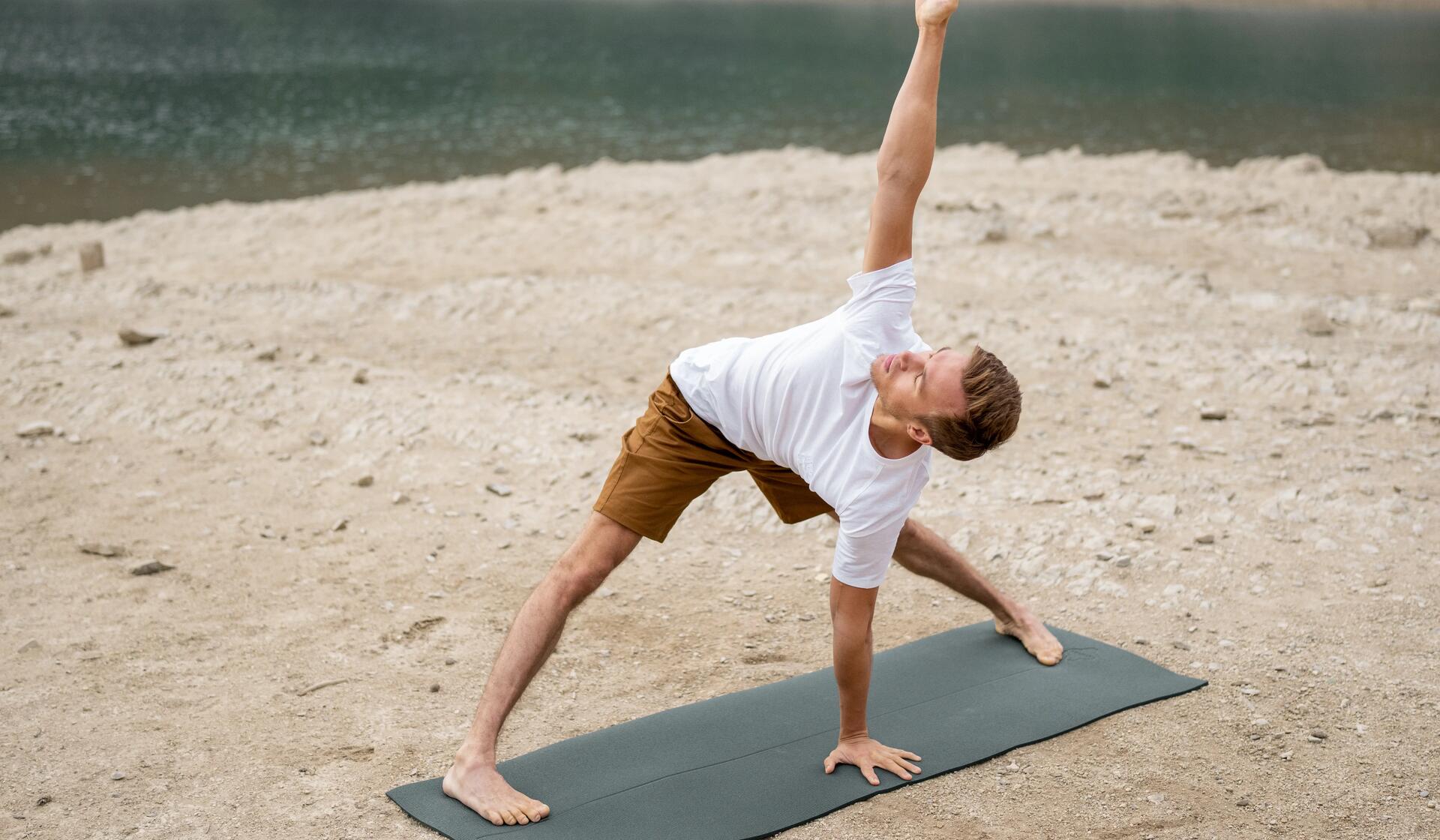 Je pratique un yoga doux, je choisis un tapis confortable 