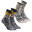 Sock Hike 100 High  - Limited Edition Pack of 2 Pairs - Grey