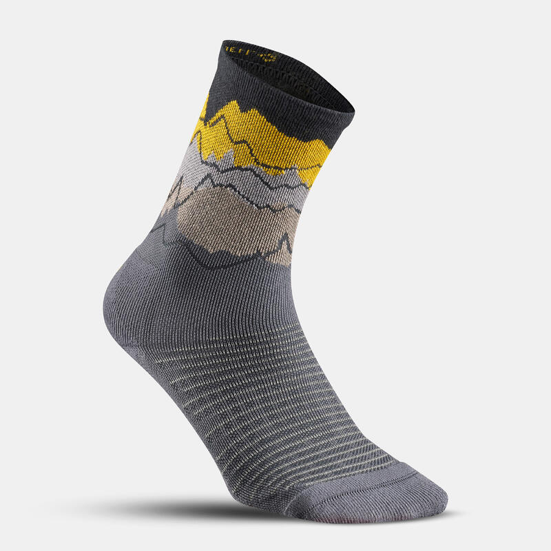 Chaussette Hike 100 High  - Série Limitée Grise - Lot de 2 paires