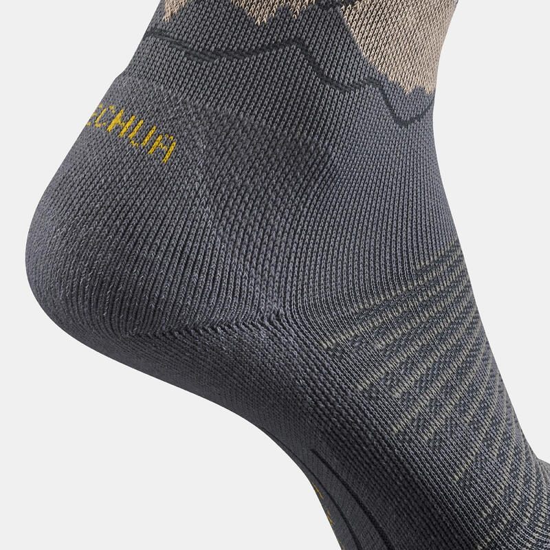 Chaussette Hike 100 High  - Série Limitée Grise - Lot de 2 paires