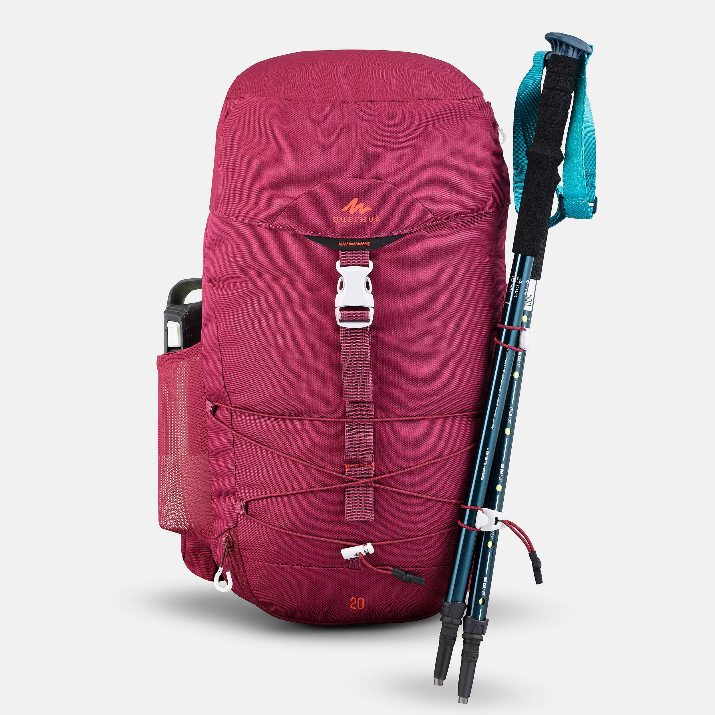 Refurbished Mountain Hiking Backpack 20 L MH100 Purple [Condition B - Very Good] -  5