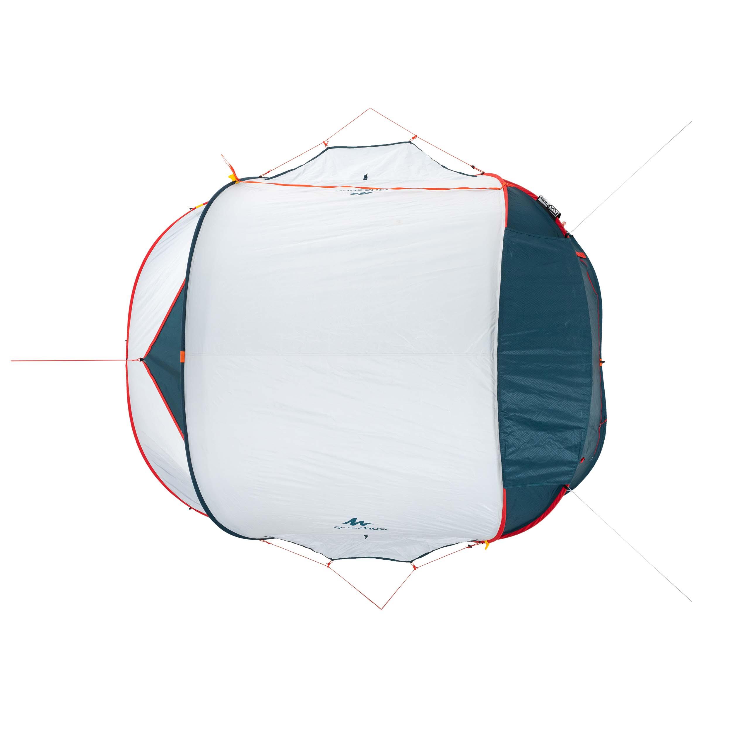 Camping tent - 2 SECONDS XL - 3-person - Fresh & Black 16/16