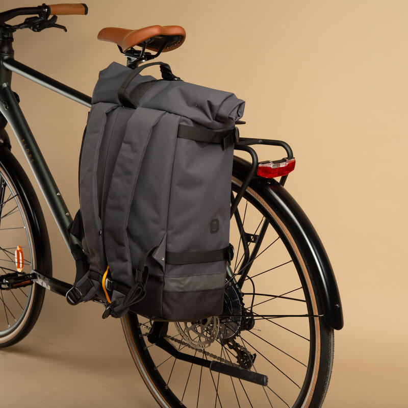 25L 單邊自行車行李架背包