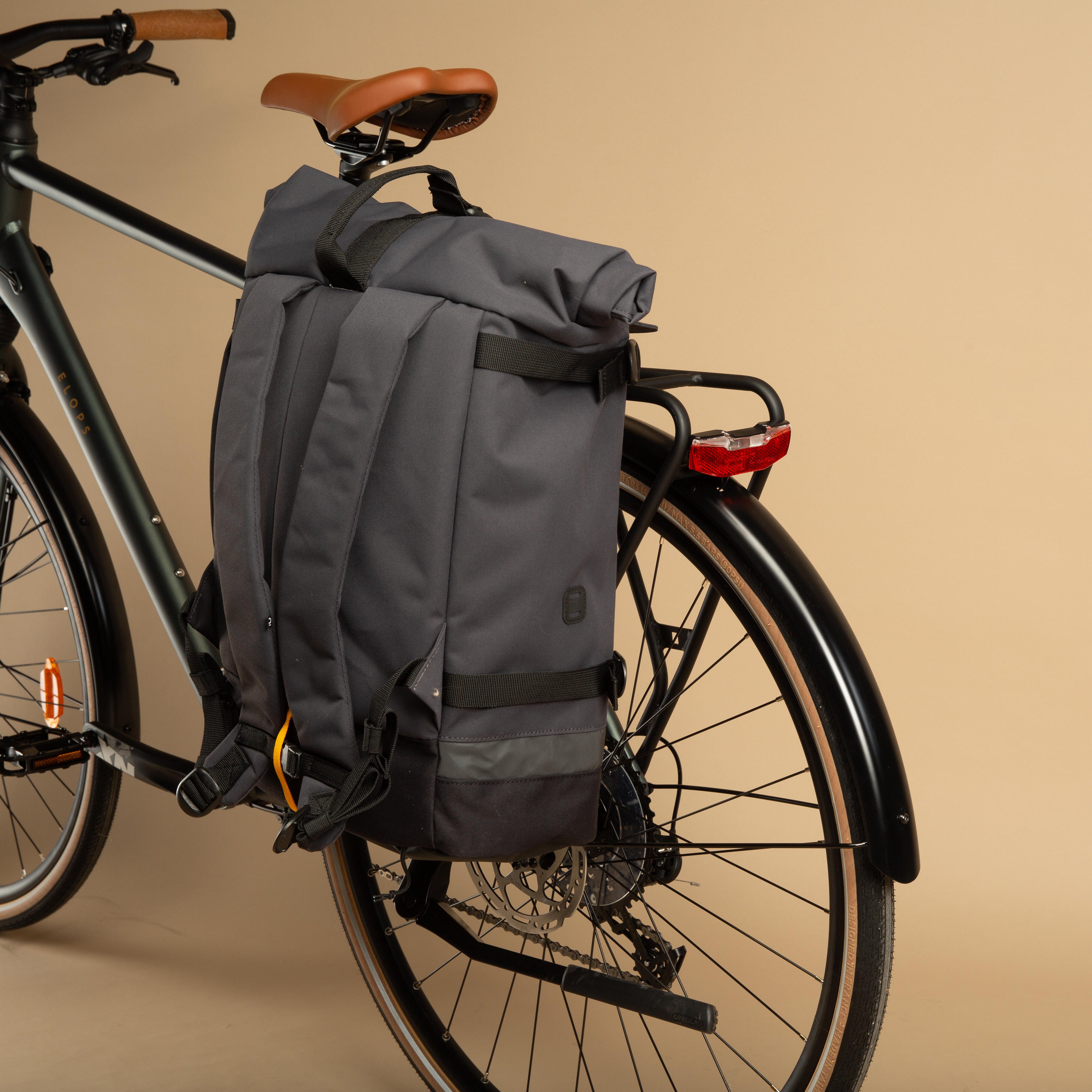 SAC A DOS VELO POUR PORTE BAGAGES SIMPLE 1X25L