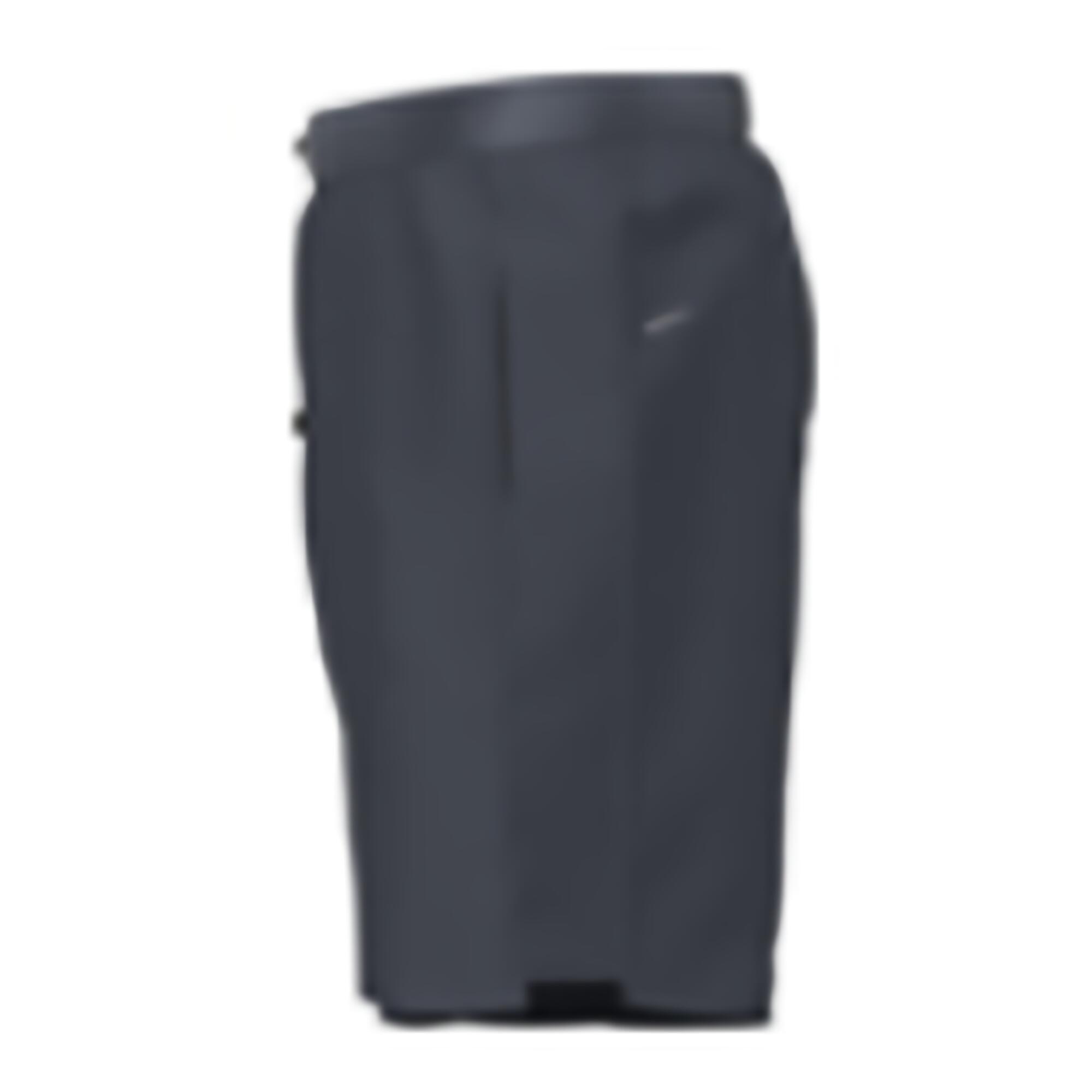 DOMYOS Pantalons Curts Fitness Collection Home Gris Transpirables Butxaques Cremallera