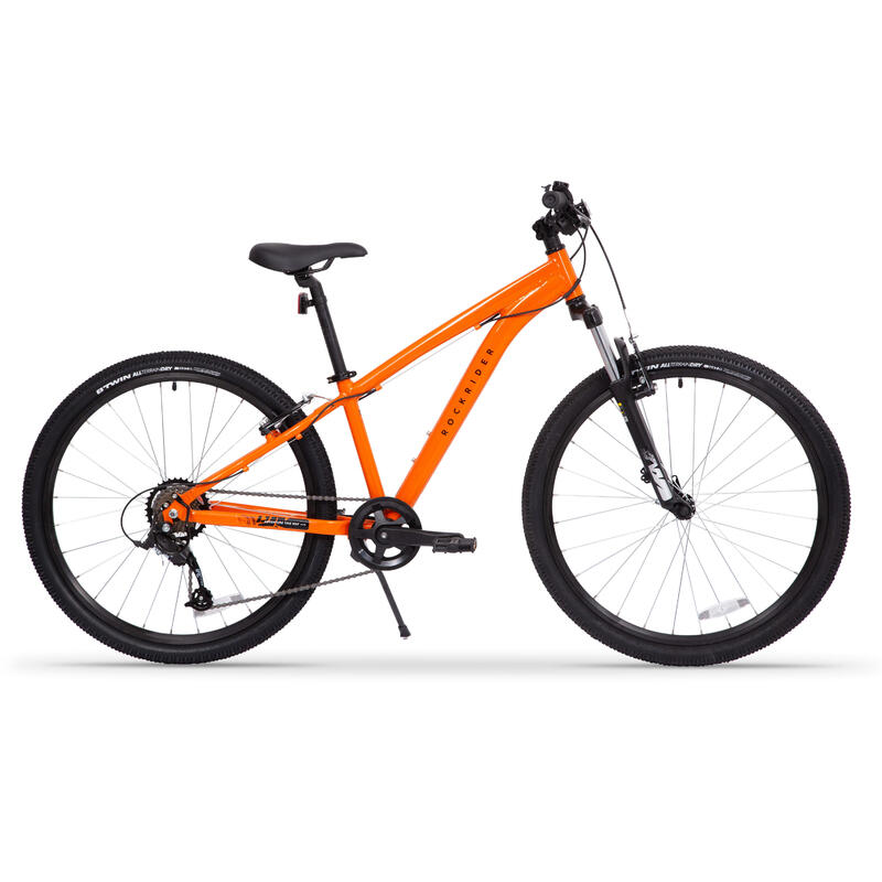26" 9 至 12 歲兒童自行車 ST500 - 橘色