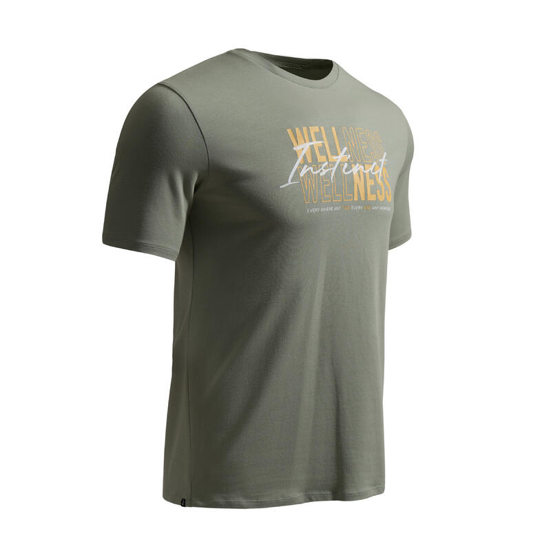 Regular T-Shirt 500 - Print Grey