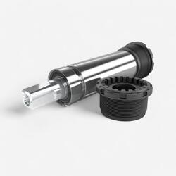 Boitier de pedalier carre 73mm acier 122mm