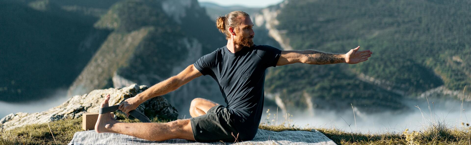 exercices sangle yoga 