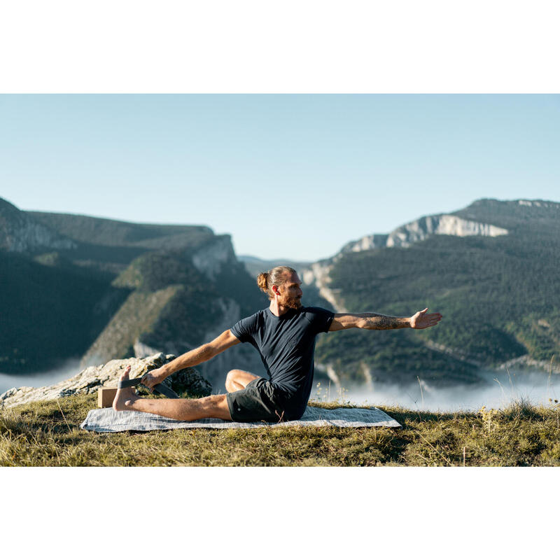 CALÇÕES ECODESENHADOS EM ALGODÃO YOGA HOMEM PRETO