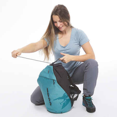 Climbing Backpack 20 Litres ROCK 20 Turquoise