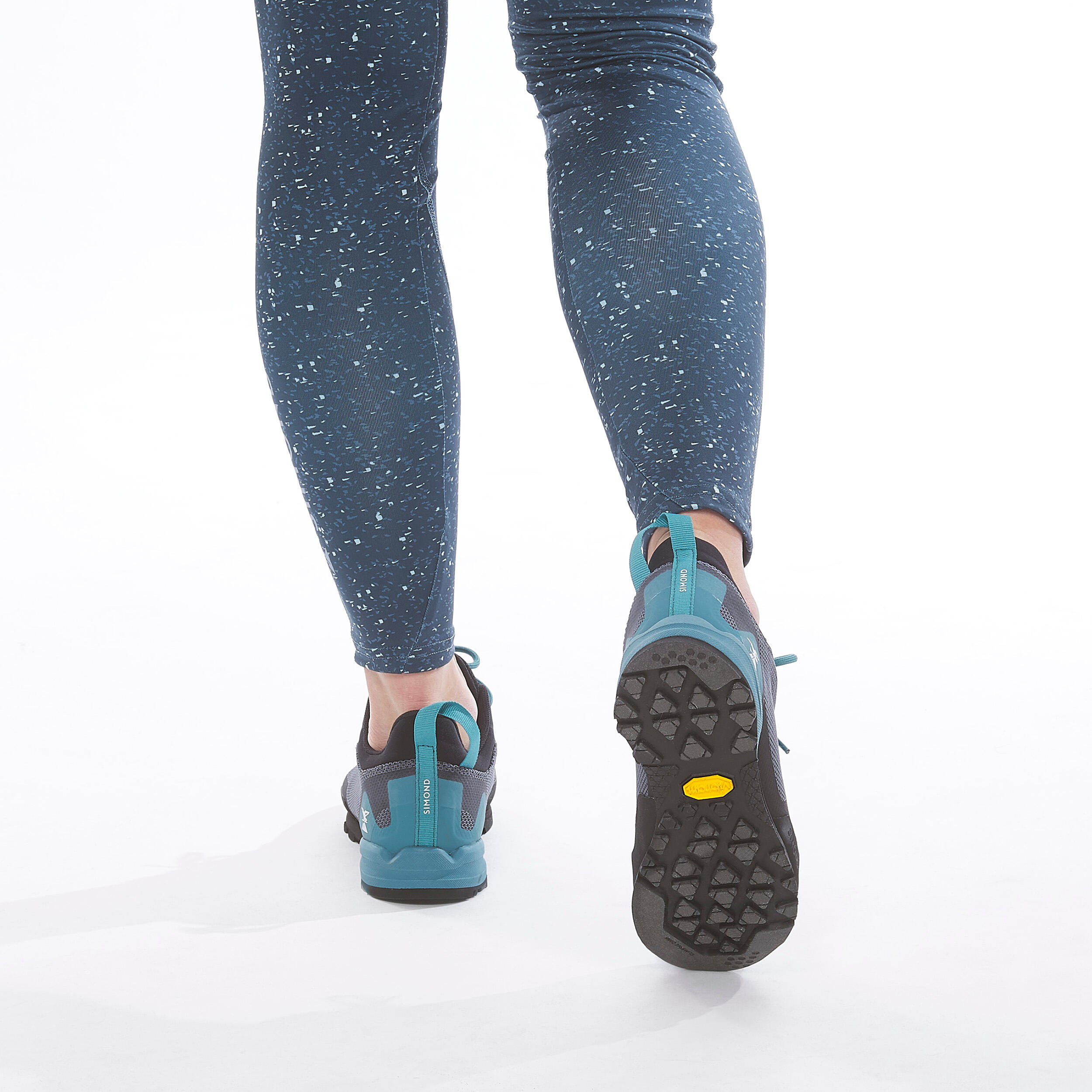 Scarpe avvicinamento donna EDGE turchesi 3/11