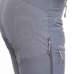 Women’s Mountaineering Trousers - ALPINISM LIGHT EVO - LIGHT GREY