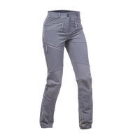 Pantalon d'alpinisme Femme - ALPINISM LIGHT EVO GRIS CLAIR