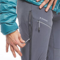 PANTALONE ALPINISM LIGHT EVO ZA PLANINARENJE SVETLO SIVE