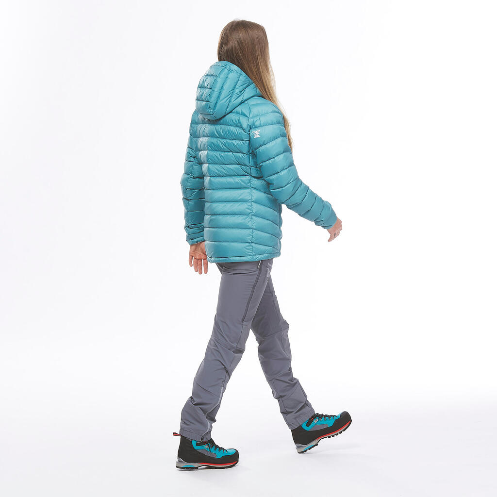 Kletterhose lang Damen - Alpinism Light EVO hellgrau 