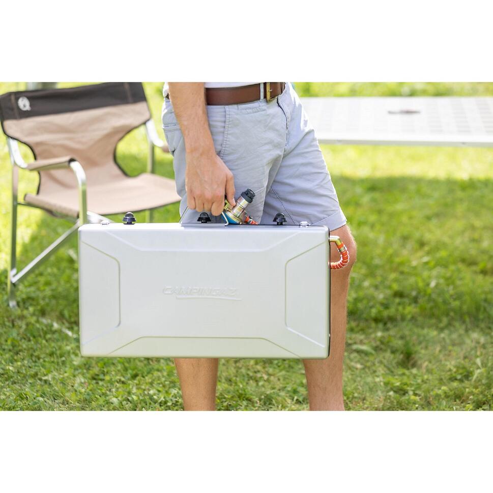 Camping Chef Folding CV Cooking Stove with grill CAMPINGAZ Decathlon