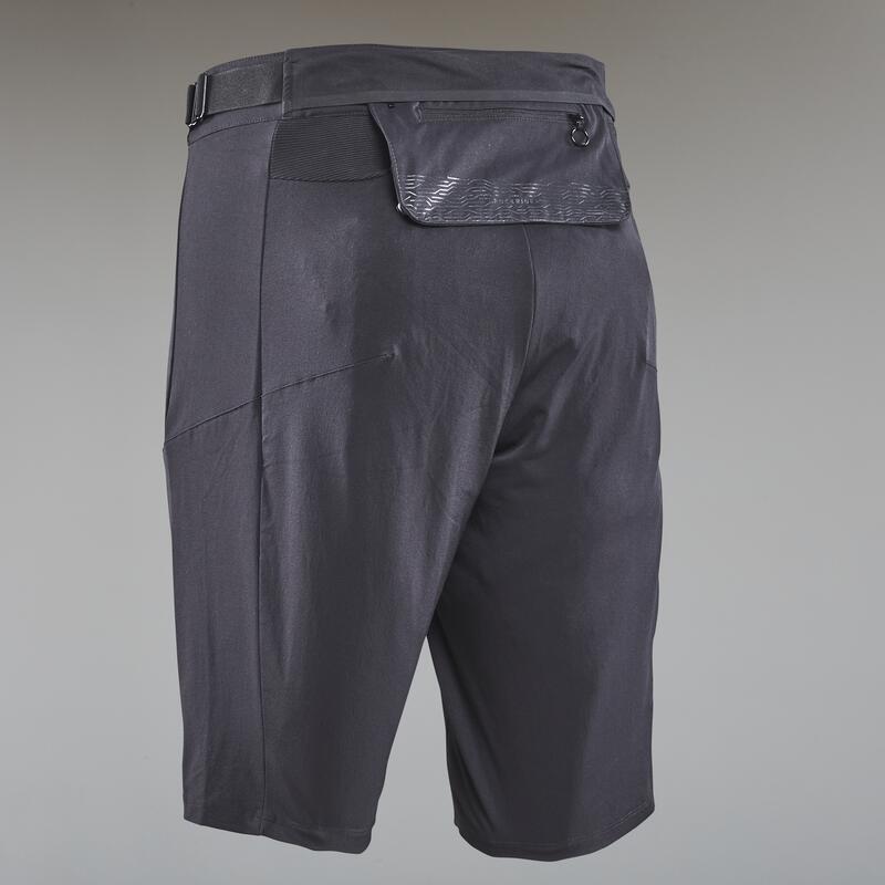 Pantalón corto ciclismo MTB hombre Rockrider Race negro | Decathlon