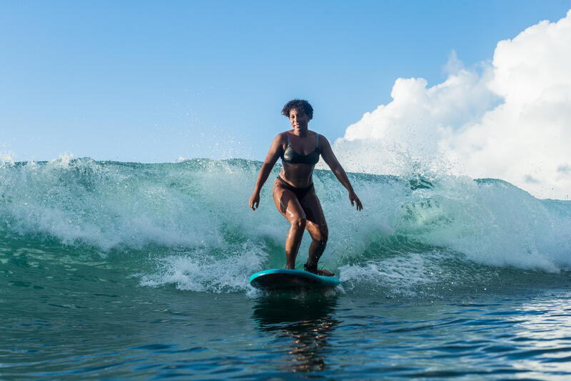 Braguita bikini brasileña Mujer surf negro