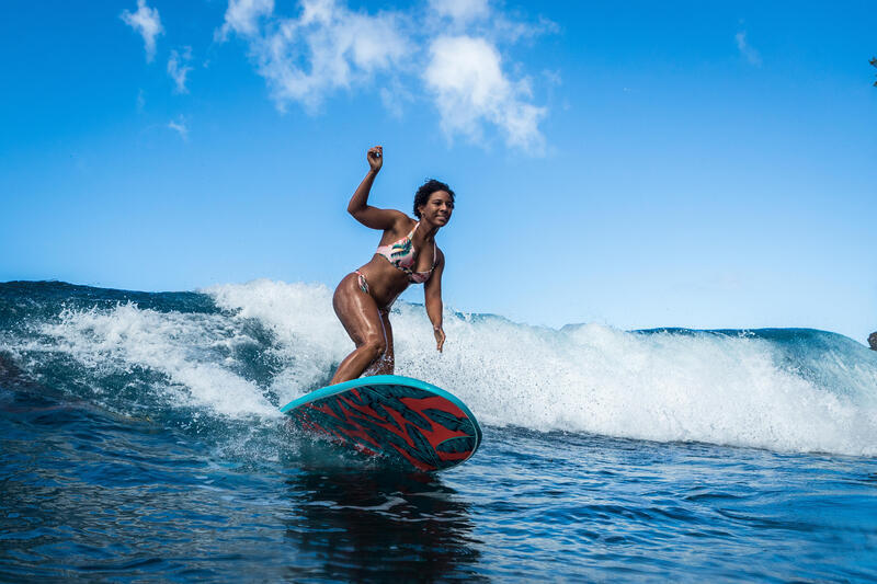 Dół kostiumu kąpielowego surfingowego damski Olaian Sabi Jungle